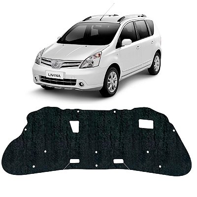 Forro Capo Nissan Livina 2010-2014 Manta Autocolante Isolante + Presilhas
