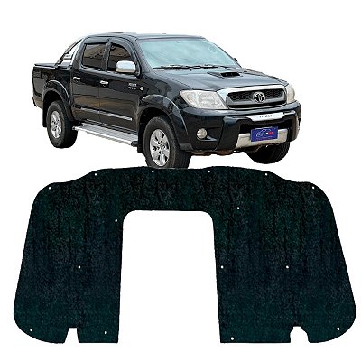 Forro Capo Toyota Hilux 2005-2011 Manta Autocolante Isolante + Presilhas