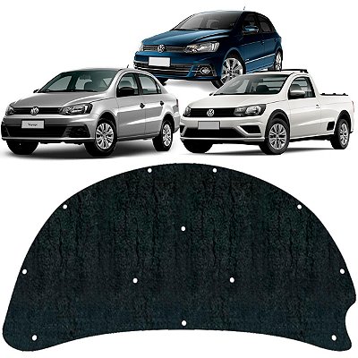 Forro Capo Volkswagen Gol G7 2017-2023 Manta Autocolante Isolante termoacustico + Presilhas