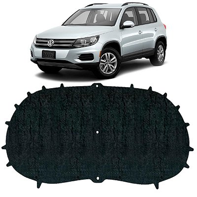 Forro Capo Volkswagen Tiguan 2012-2017 Manta Autocolante Isolante termoacustico + Presilhas
