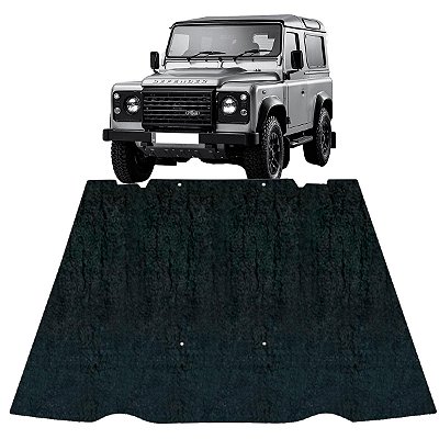 Forro Capo Land Rover Defender 1983-2016 Manta Autocolante Isolante termoacustico + Presilhas