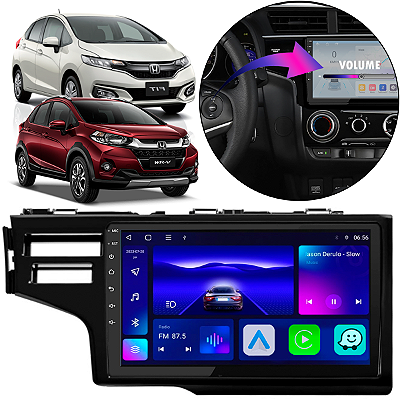 Kit Multimídia Android Octa-Core Fit WRV 2015-2021 GPS WiFi