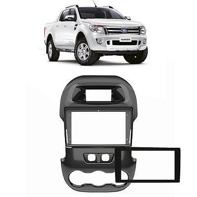 Moldura Painel 7 Polegadas Ford Ranger 12 13 14 15 16 para Multimídia