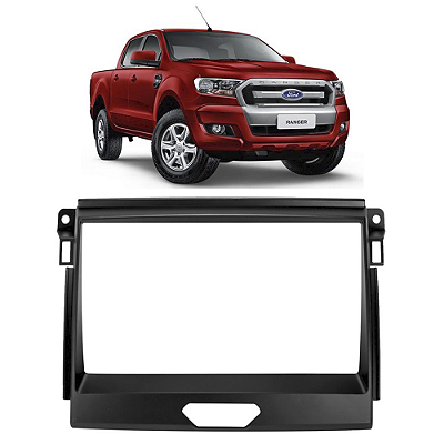 Moldura Painel Para Central Multimídia 9" Ranger XLS XLT/Limited 2017 a 2023