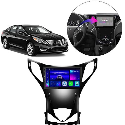 KIT MULTIMIDIA OCTA-CORE 9" AZERA 12/17 BLACK PIANO HYUNDAI