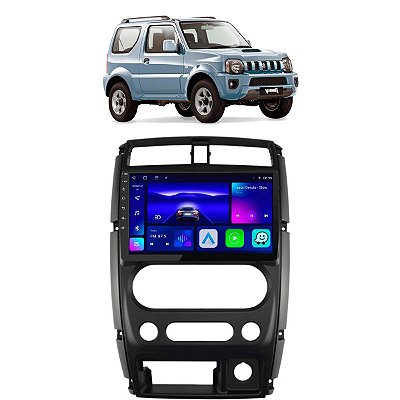 KIT MULTIMIDIA OCTA-CORE 9" JIMNY 08/18 PRETO SUZUKI CARPLAY