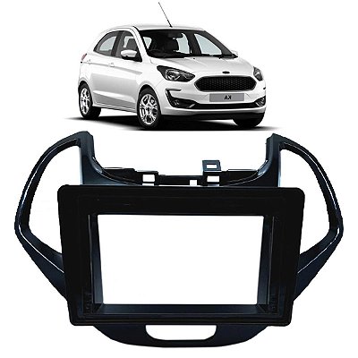 MOLDURA PAINEL KA 18/21 9 POL PRETA FORD FM5971