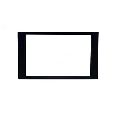 MOLDURA PAINEL IVECO HI WAY 17/23 2 DIN PRETO IVECO FM6123