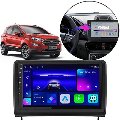 KIT MULTIMIDIA OCTA-CORE 9" ECOSPORT 18/21 CARPLAY