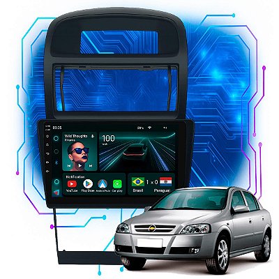 Kit Multimidia Android 4/64GB 9p Astra 1998-2012 Bluetooth