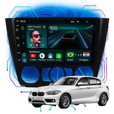Kit Multimidia Android 4GB/64GB 9" BMW SERIE 1 2008-2012 Bluetooth