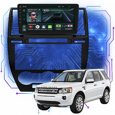 Kit Multimidia Android 4GB/64GB 9p Freelander 2 2008-2012 Android Auto + Gps Wifi