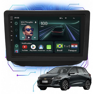 Kit Multimidia Android 4GB/64GB 9p Onix 2020-2024 Spotify + Gps