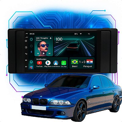 Kit Multimídia Android 7p Bmw 5 E39 1995-2003 X5 2000/2006