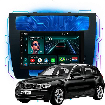 Kit Multimídia Android 7pol Bmw Serie 1 2007-2011