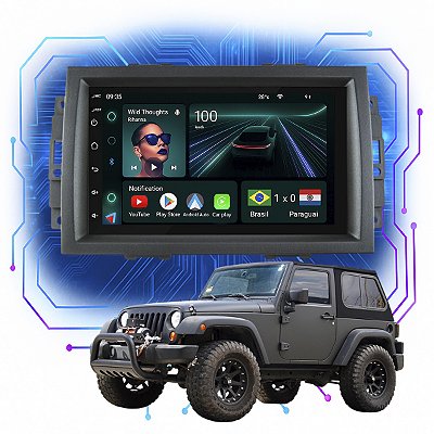 Kit Multimidia Android 4GB-64GB 7p Scross 15-21 Carplay + Gps