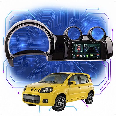 Kit Multimidia Android 4-64GB 7p Uno 11-15 Spotify + Gps