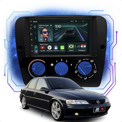 Kit Multimídia Android 4/64GB 7p Chevrolet Vectra 1996-2005
