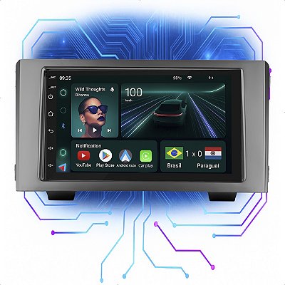 Kit Multimídia Android 4/64GB 7p Daily 2013 a 2019