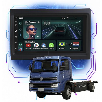 Kit Multimídia Android 4/64GB 7p Delivery 2018 a 2023