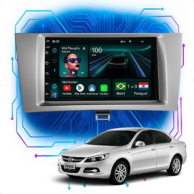 Kit Multimídia Android 4-64GB 7p Jac J5 2012 a 2014 Android Auto + Wifi