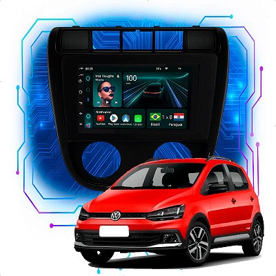 Kit Multimídia Android 4/64GB 7p Fox 2003 a 2009 7 Polegadas