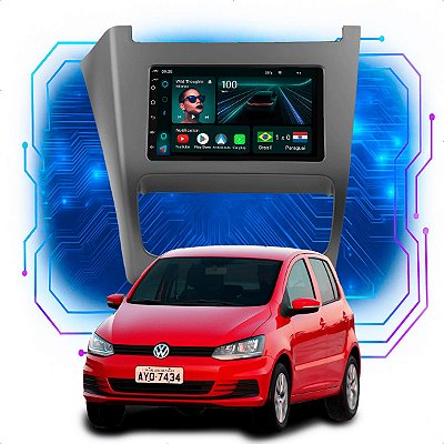 Kit Multimídia Android 4/64GB 7p Fox 2014 a 2022