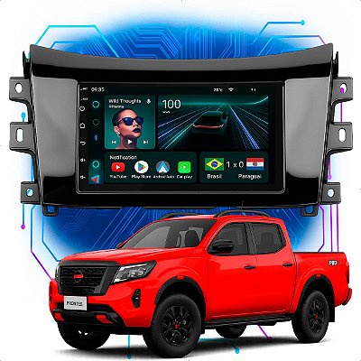 Kit Multimídia Android 4/64GB 7pol Frontier 2017 a 2023