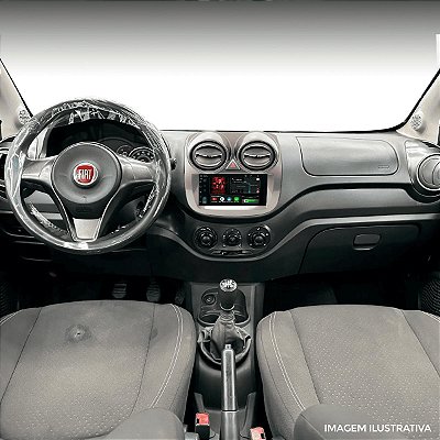 Kit Multimídia Android 4/64GB 7p Grand Siena 2012 a 2018