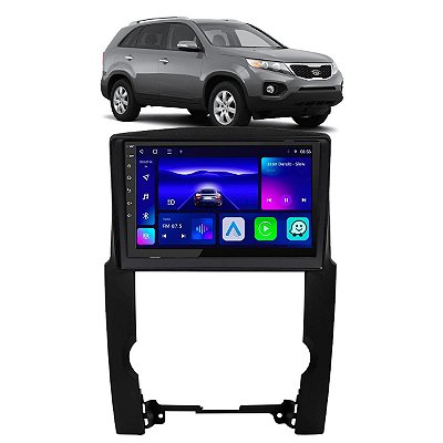 Kit Multimidia Octa-Core 9pol Sorento 2010-2012 Youtube + Carplay