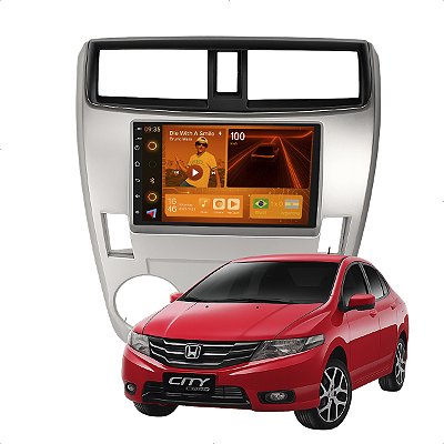 Kit Multimidia Android 2-64GB 7p City 09-14 Carplay + Maps