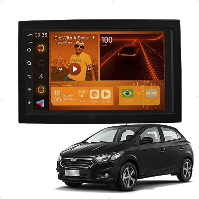 Kit Multimidia Android 2-64GB 7p Onix 13-19 Carplay + Gps