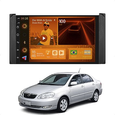 Kit Multimidia Android 2-64GB 7p Etios 13-18 Android Auto