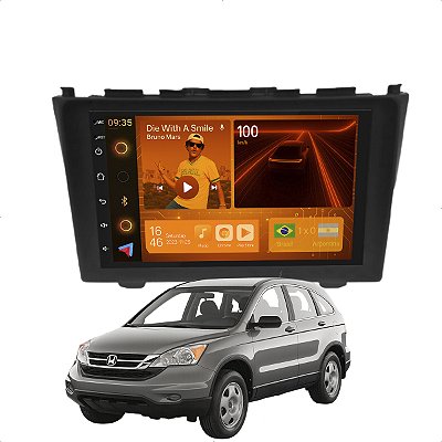 Kit Multimidia Android 2-64GB 7pol Crv 07-11 Android Auto + Gps