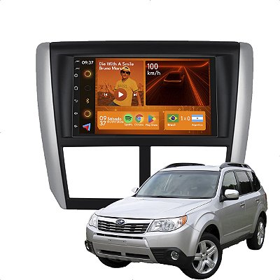 Kit Multimidia Android 2-64GB 7p Forester 09-12 Spotify + Câmera De Ré