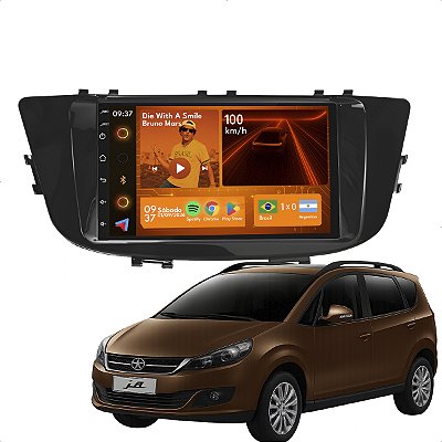 Kit Multimidia Android 2-64GB 7pol J6 14-16 Carplay + Gps