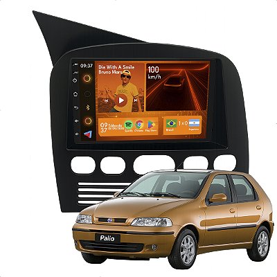 Kit Multimidia Android 2-64GB 7p Palio 96-03 Android Auto + Maps