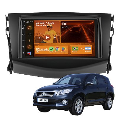 KIT MULTIMIDIA ANDROID 2/64GB 7" RAV4 06/12 PRETO JP/CH TOYO