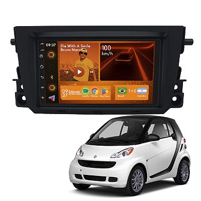 Kit Multimidia Android 2-64GB 7pol Smart Fortwo 13-16 Android Auto