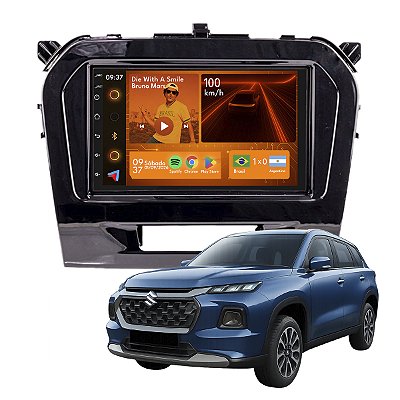 KIT MULTIMIDIA ANDROID 2/64GB 7" VITARA 16/22 2 DIN PRETO JP