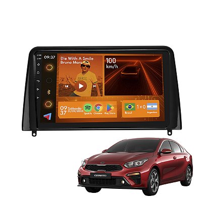 Kit Multimidia Android 2+64gb 9p Cerato 20-22 Câmera De Ré