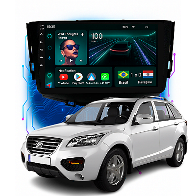 Kit Multimídia Android 9p X60 2013-2016 Octa-Core 4+64Gb Youtube + Wifi