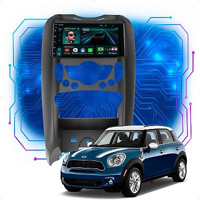 KIT MULTIMIDIA ANDROID 4/64GB 7" MINI COOPER 07/14 2 DIN