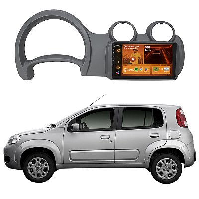 Kit Multimídia Android 2GB/64GB 9p Uno 2011 a 2016 Carplay