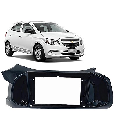 Moldura Painel 9 Polegadas Chevrolet Onix Prisma 2013 a 2019