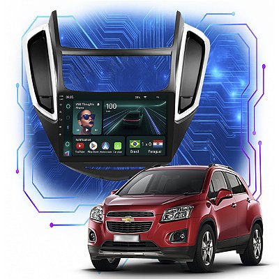 Kit Multimídia Android 9p Tracker 2013-2016 4GB+64GB Carplay