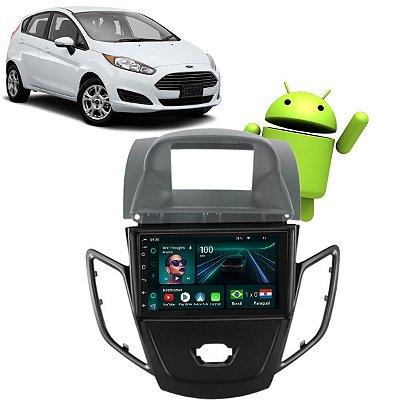 Kit Multimídia Android 4/64GB 7pol New Fiesta 2013-2019