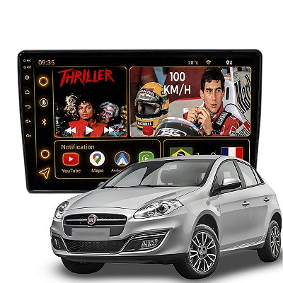 Kit Multimidia Android Octacore 6GB/128GB 9p Bravo 2011-2016