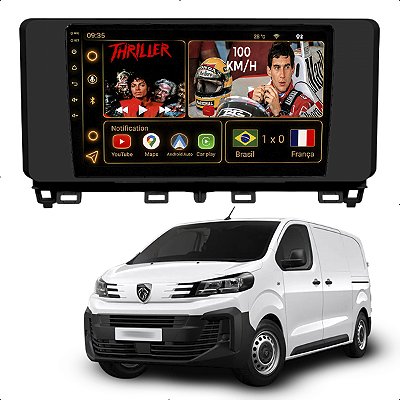 Kit Multimidia Android Octa-Core 9p 6GB 128Gb Jumpy Expert 2025-2026