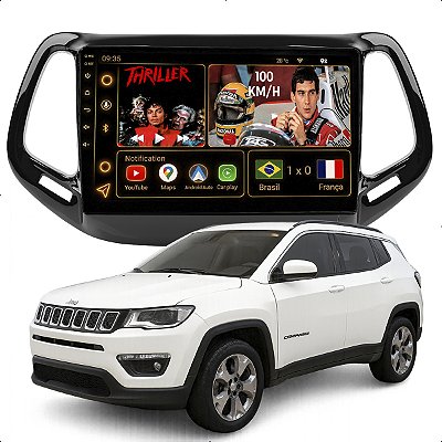 Kit Multimidia Android Octa-Core 6GB 128GB 9 Compass 2017-2021 Gps